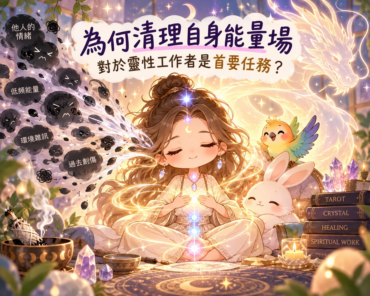清理能量場：靈性工作者不可不知的重要功課